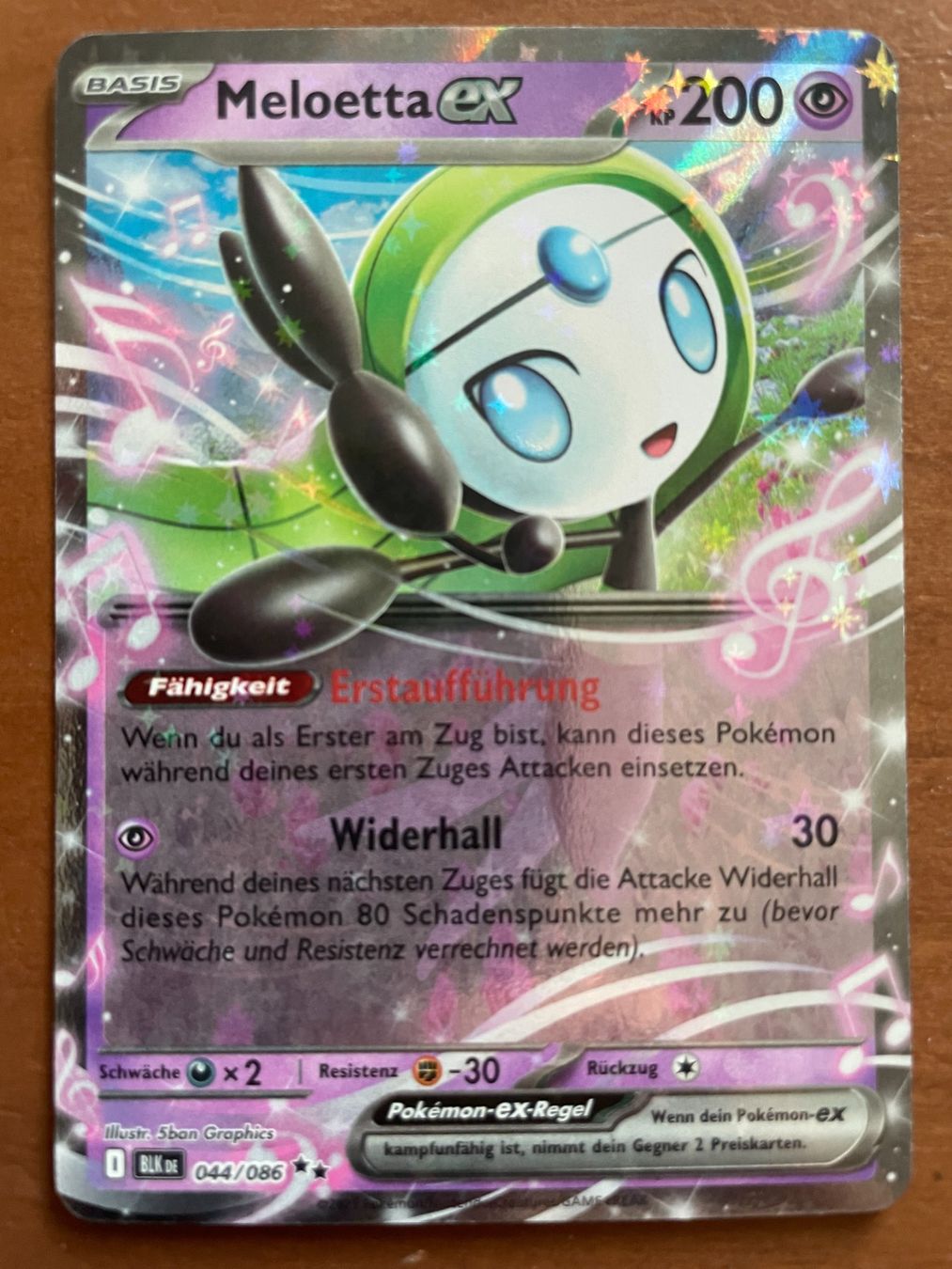 Pokémon Sammelbilder & Trading cards: Pokemon Meloetta eX (Versand gratis) – Neu (gemäss Beschreibung) aus Chur von Angerson