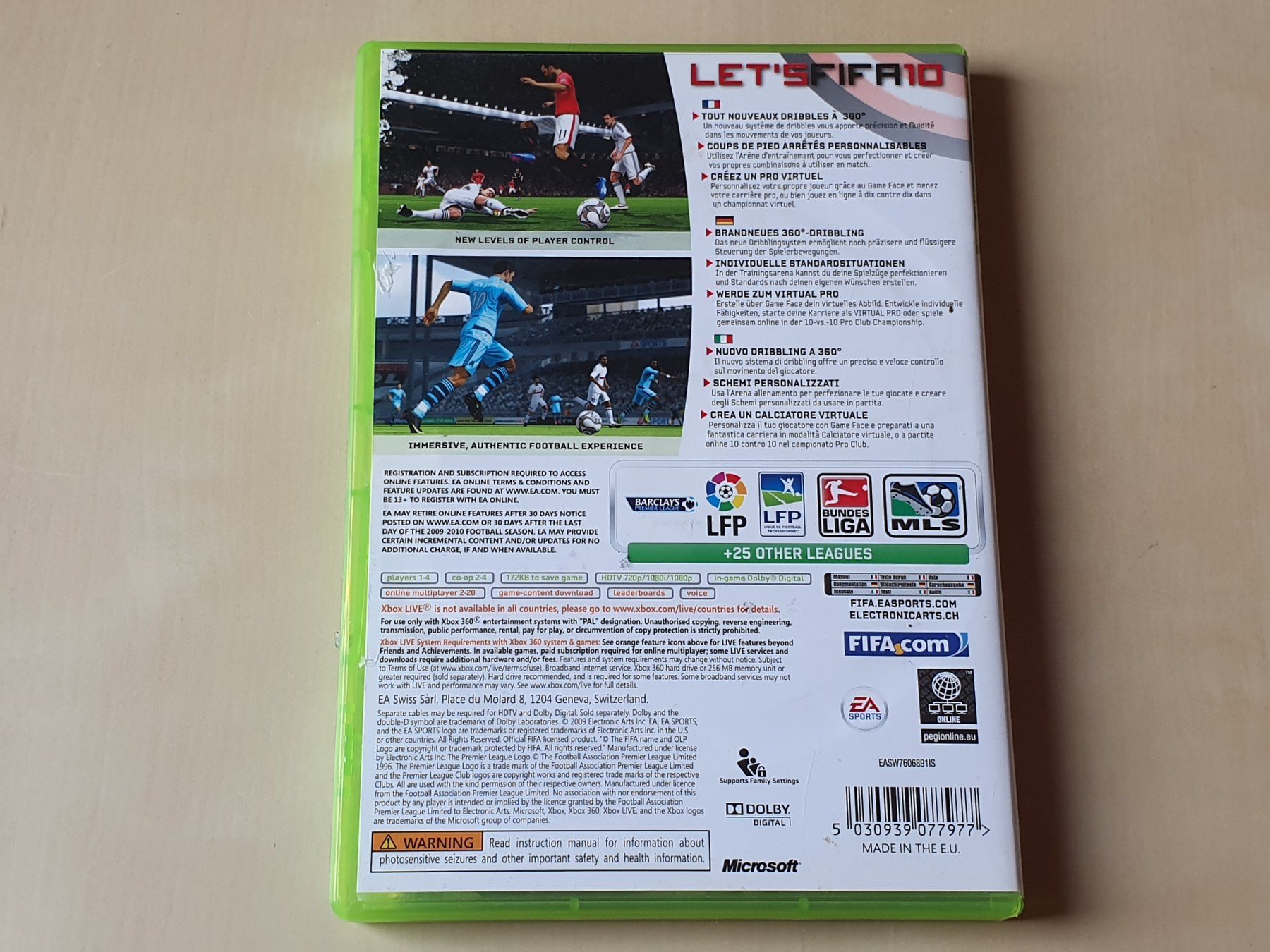 Microsoft Giochi: FIFA 10 – Usato da Stansstad venduto da collectorsshop 1