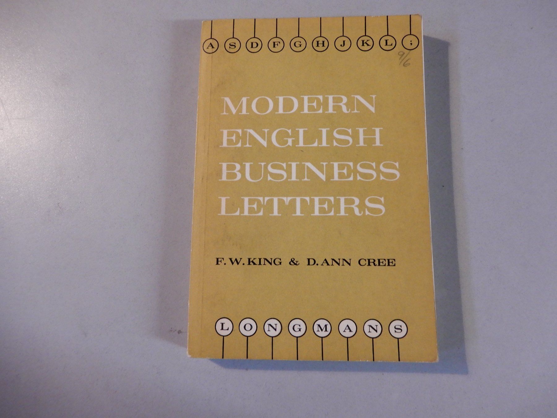 Bücher: Modern English Business Letters, 1962 – Gebraucht aus Erstfeld von Mario_boe0