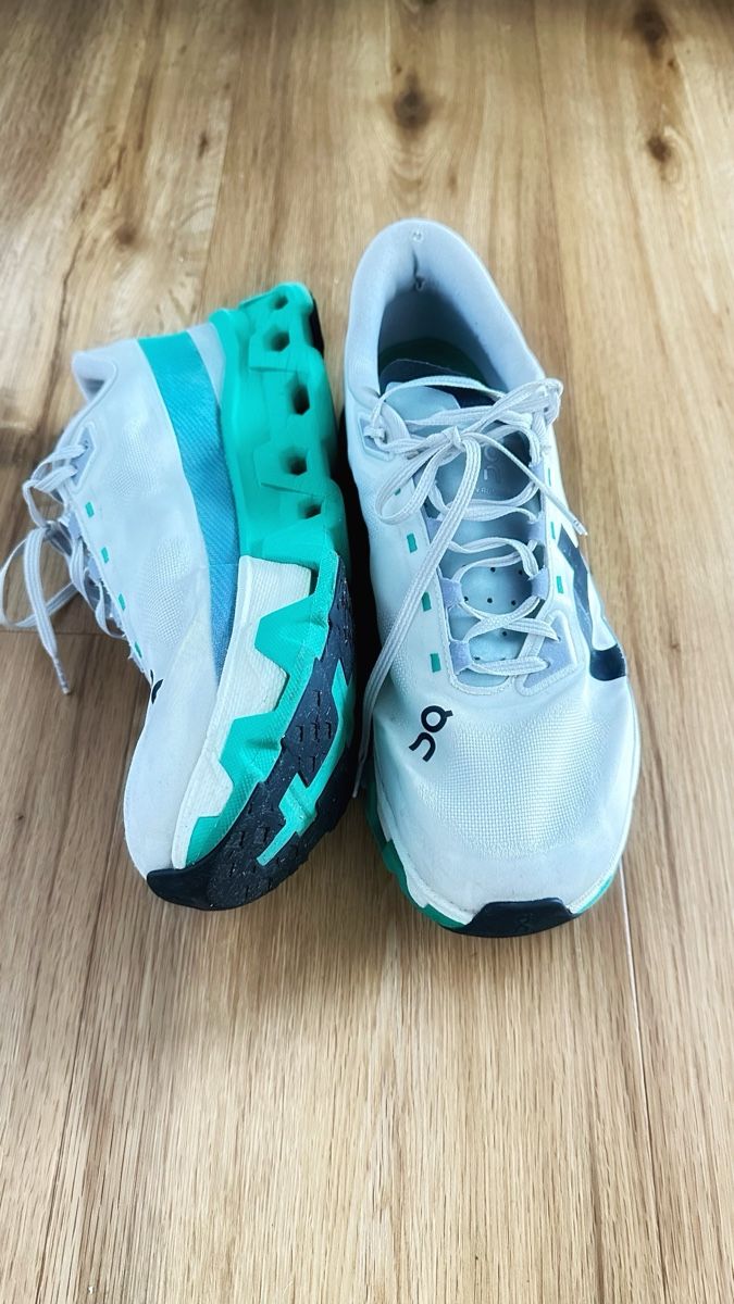 On Herrenschuhe: On Cloud Laufschuh Cloudmonster Hyper Grün/Weiss – Gebraucht aus Kriens von saleworld 1