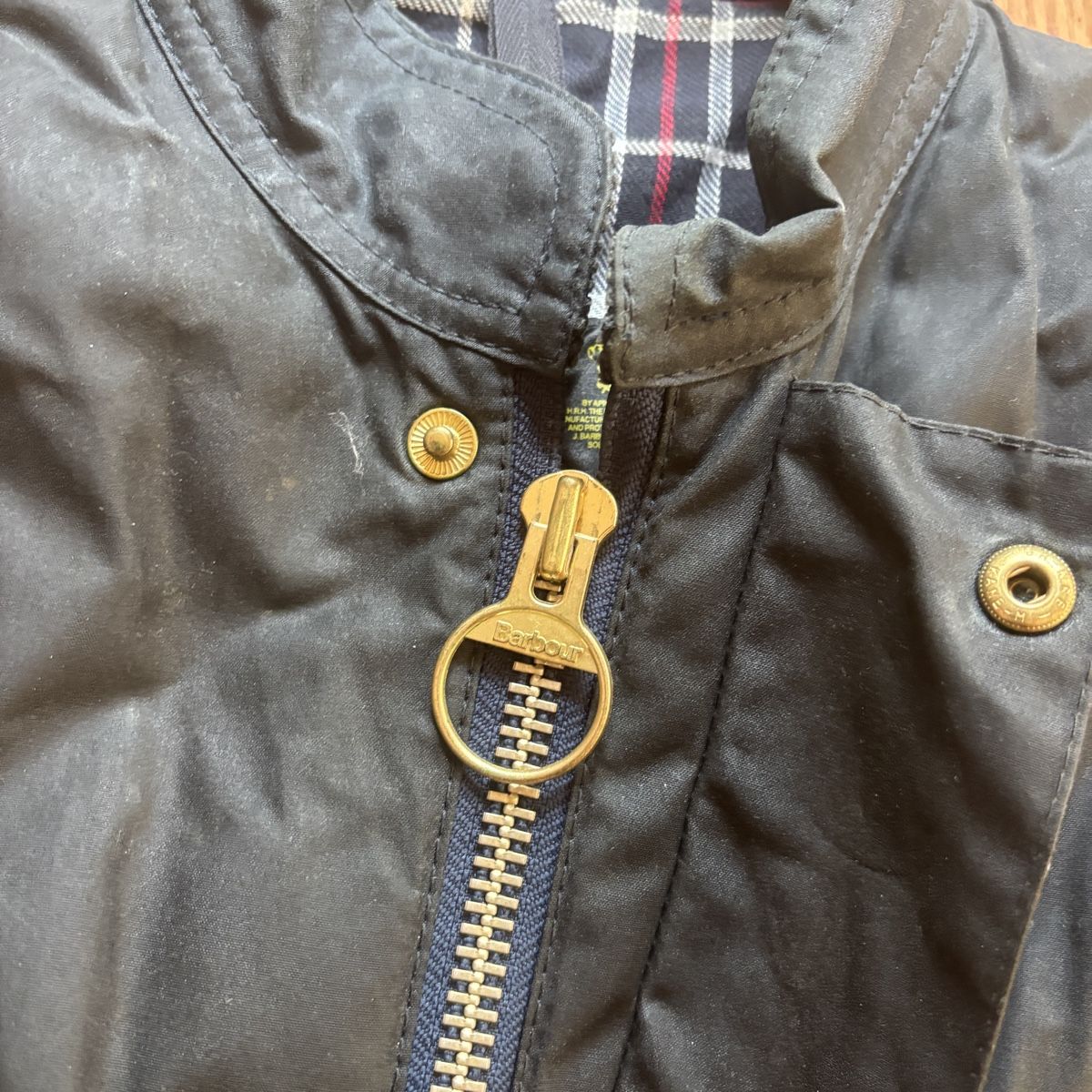 Barbour Gilet & Giacche: Barbour Weste 'Westmorland' gewachst schwarz – Usato da Zürich venduto da projetag 3