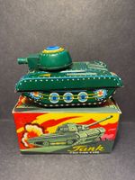 Vintage Blechspielzeug Panzer MF 074 mit Originalverpackung