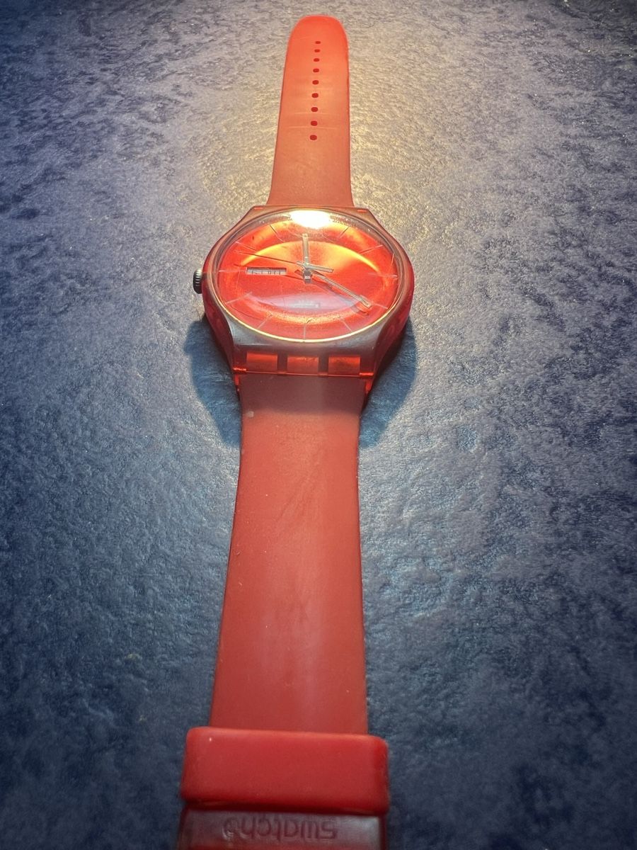Swatch Uhren: Swatch Red Rebel – Gebraucht aus Laufen von groove60 5