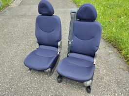 2 Fiat Multipla Mittelsitze, vorne verschiebbar
