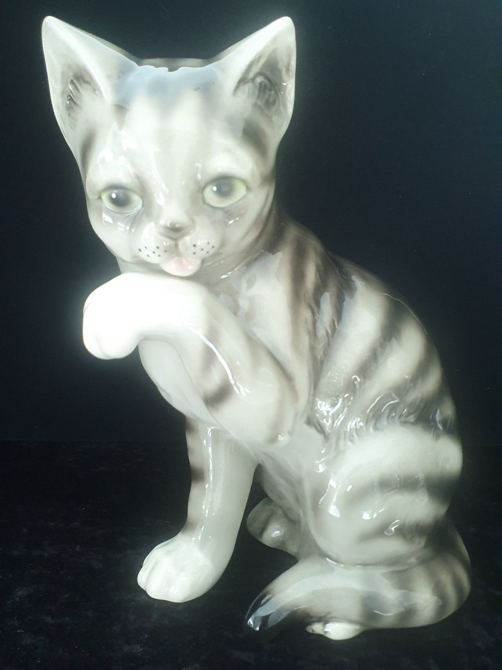 Statuette: Goebel Katze aus Porzellan – Usato da Reinach venduto da 3Guggerli 6