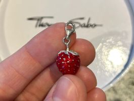 Thomas Sabo Charm grosse Erdbeere 🍓 Top Zustand, neuwertig!