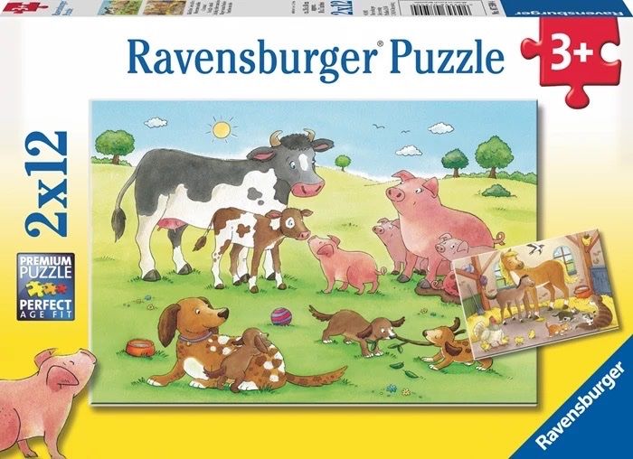 Ravensburger Puzzle: Puzzle 2 x 12 Teile – Nuovo e nell'imballaggio originale da Waldstatt venduto da wundertuete1