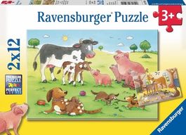 Puzzle 2 x 12 Teile