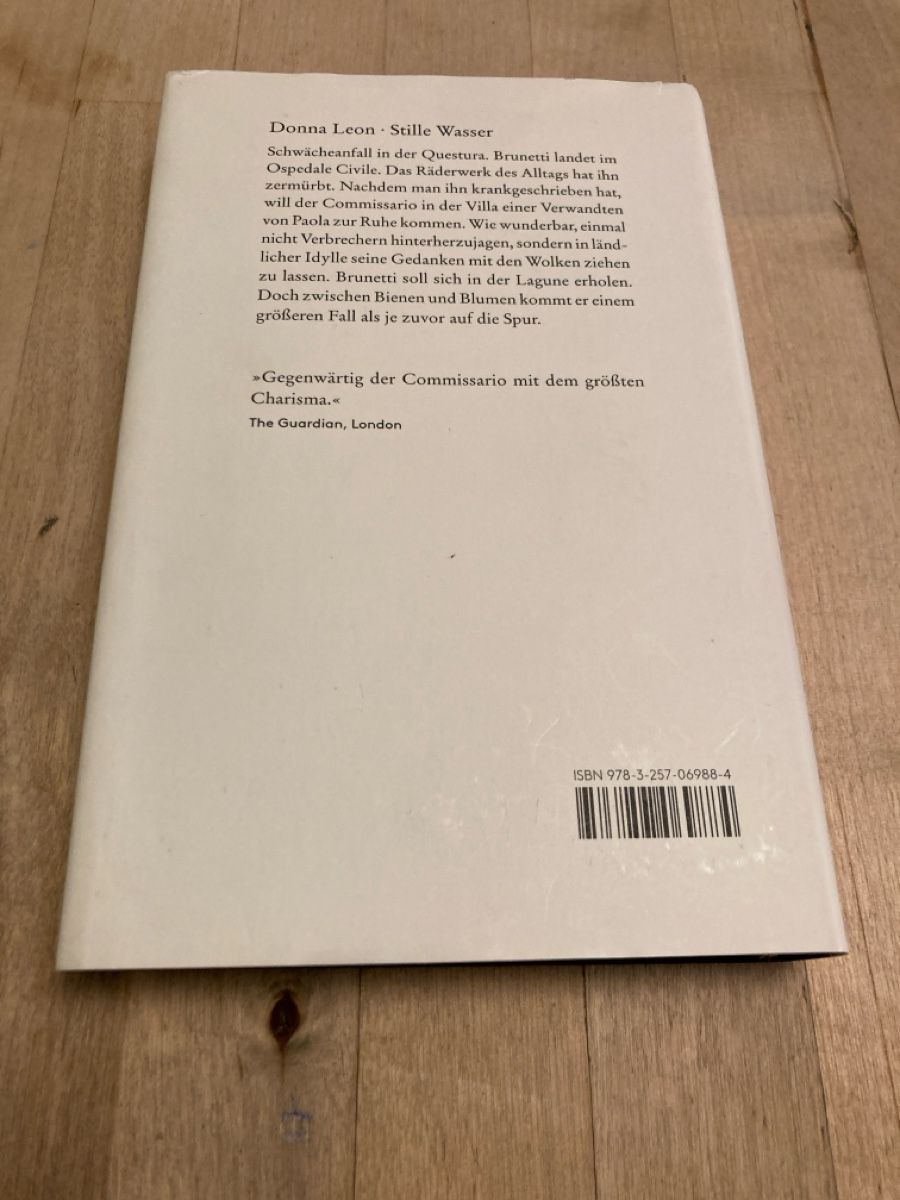 Bücher: Donna Leon Stille Wasser Commissario 26 – Neu (gemäss Beschreibung) aus Zürich von msxmsx 1