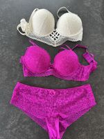 Schöne BH-Sets in Pink & Weiss, Gr. S, für den Sommer!