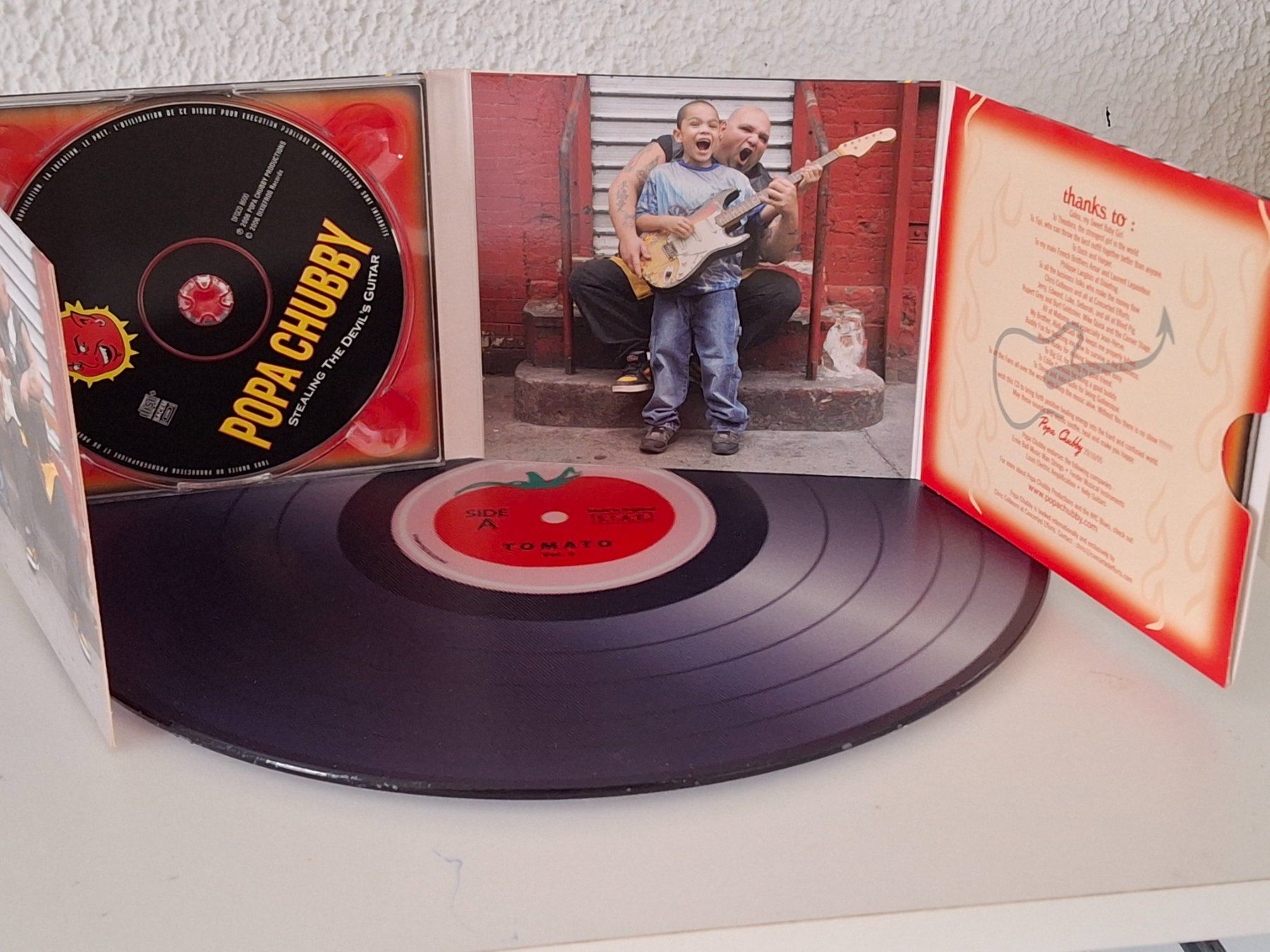 CD: CD Popa Chubby - Stealing the Devil's Guitar - – Usato da Aarberg venduto da Jackup1 3
