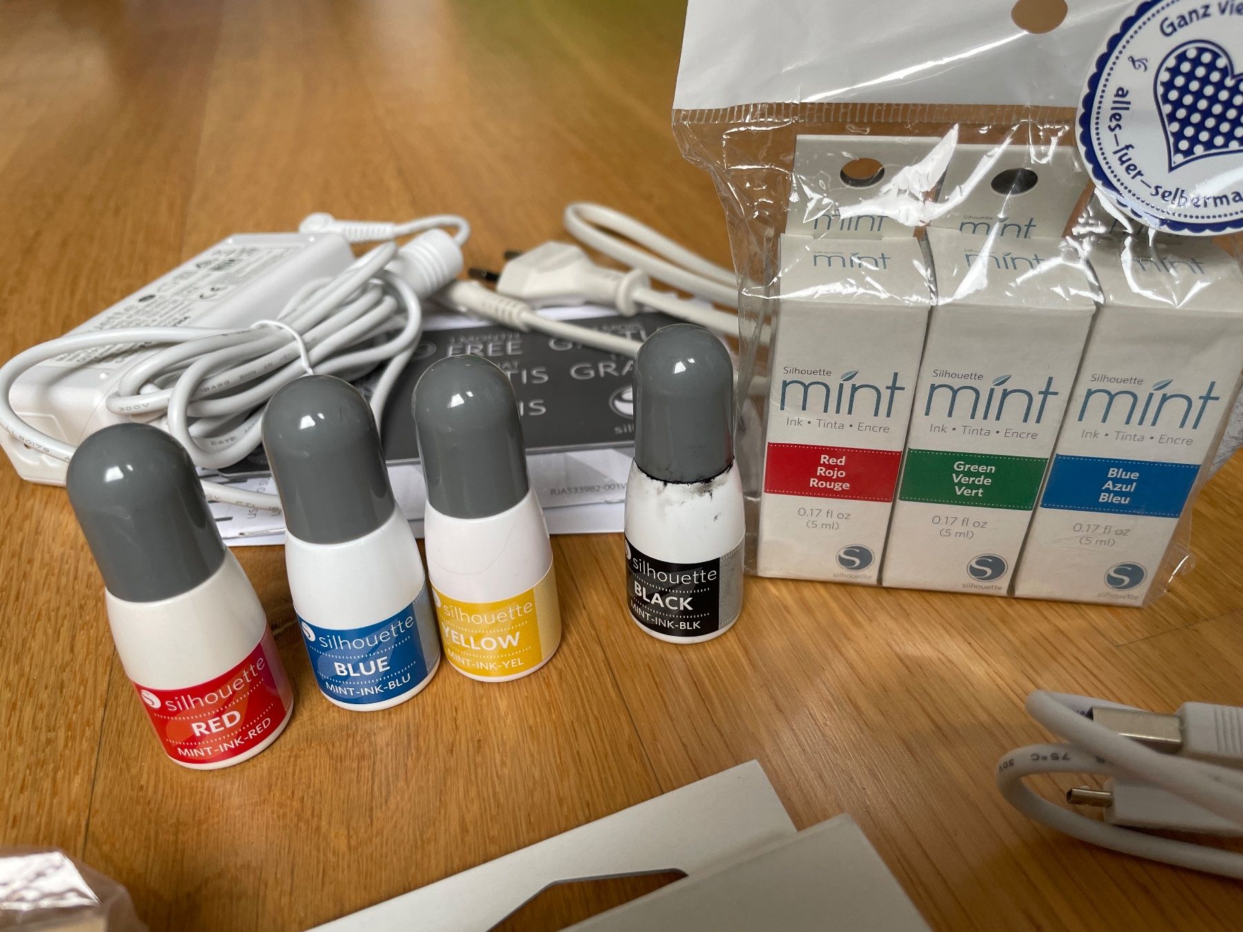 Silhouette Timbri: Silhouette mint - Stempel Drucker – Usato da Zürich venduto da Mittelding 3