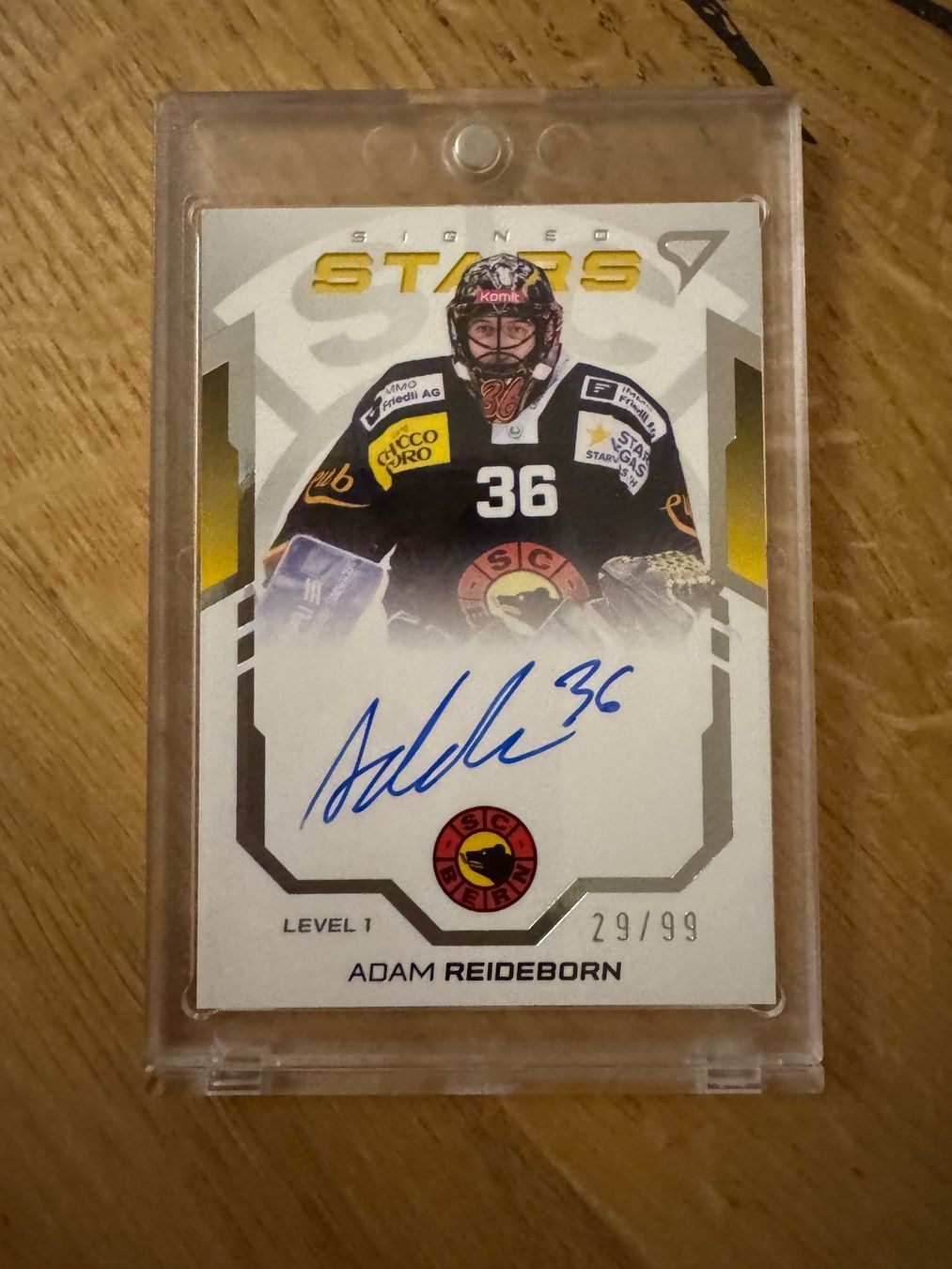 Sportzoo Carte collezionabili: Adam reideborn . signed . SCB . Sportzoo – Usato da Flamatt venduto da Gamer1991