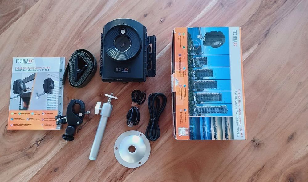 Fotocamera: Technaxx Full HD Zeitraffer-Kamera TX-164 – Usato da Sirnach venduto da Pepeballoni