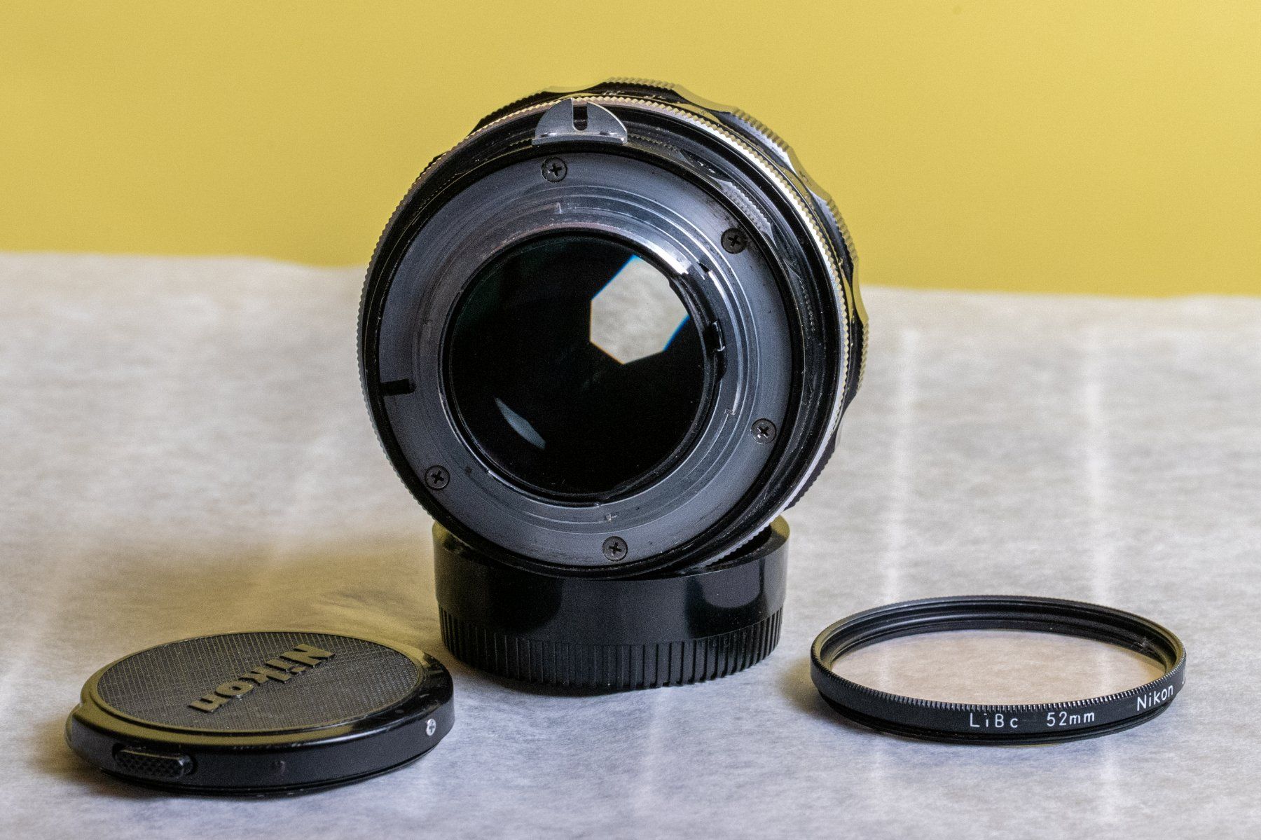 Nikon Obiettivi: Nikon Nikkor-SC 55mm 1:1.2 – Usato da Bubikon venduto da Manarola 2