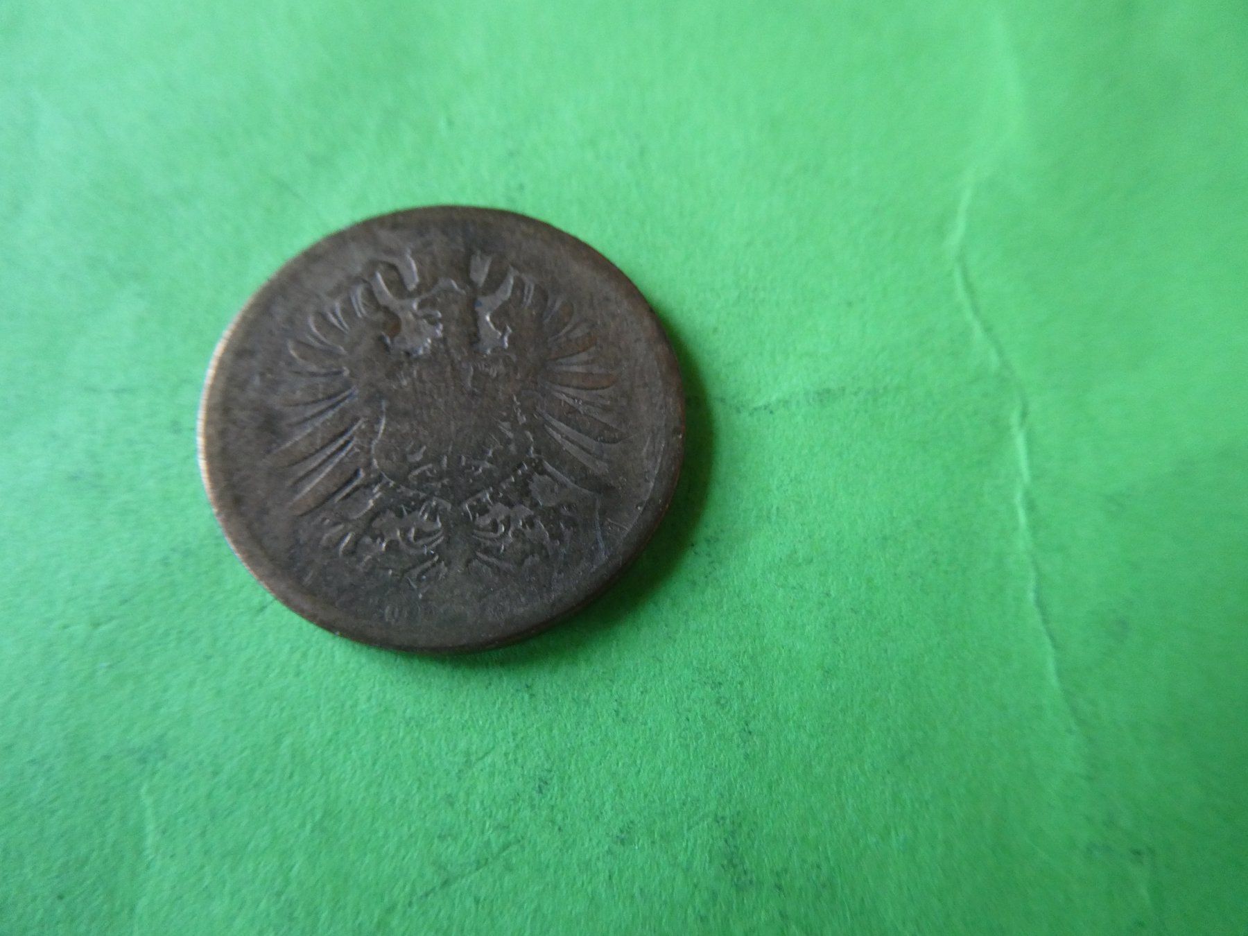 Tutti le monete: Dt. Reich 1874 C, 2 Pfennig – Usato da Hinterforst venduto da Rohusri 1