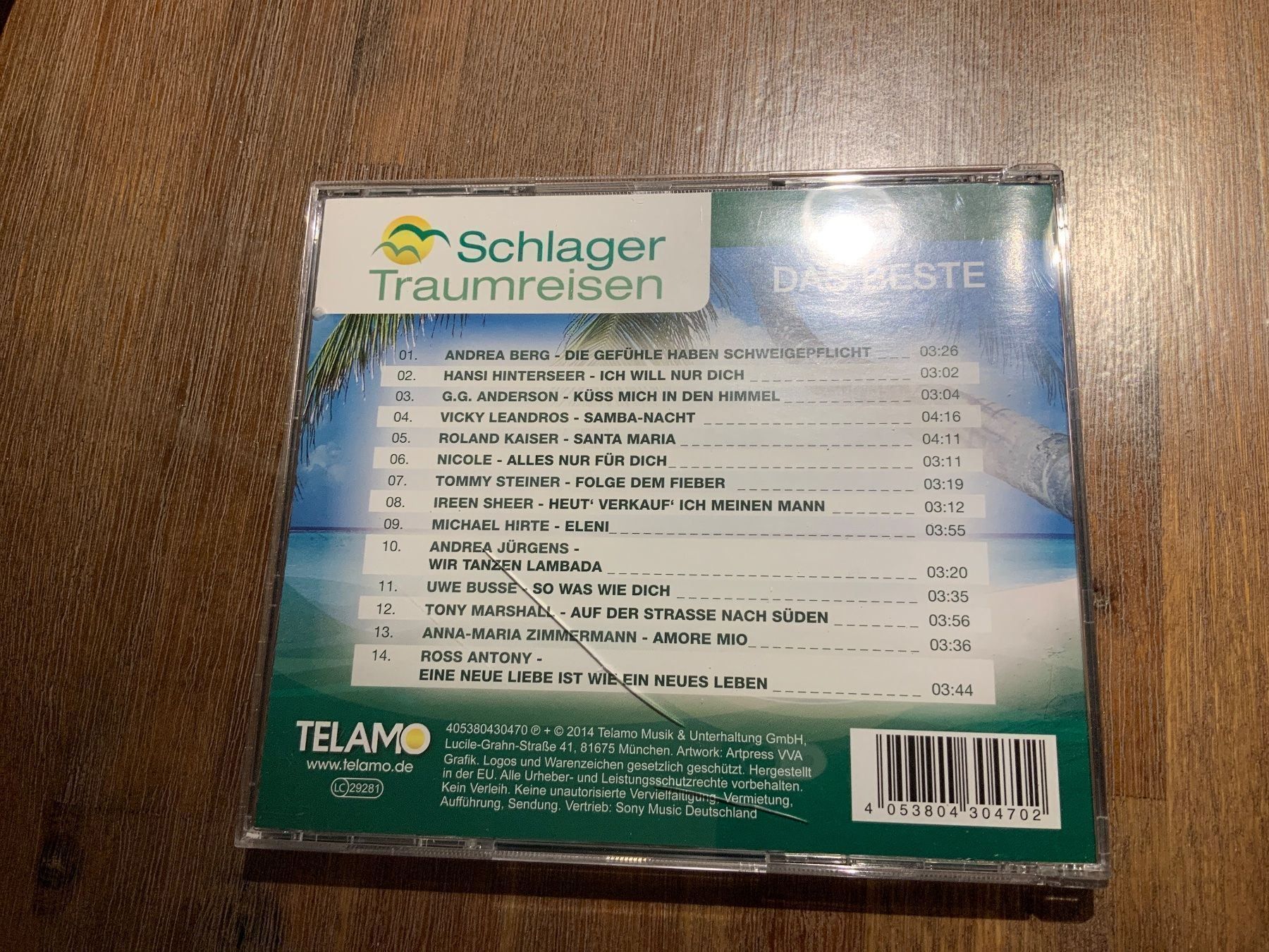 CD: Schlager Traumreisen, CD – Usato da Uster venduto da Macita56 1