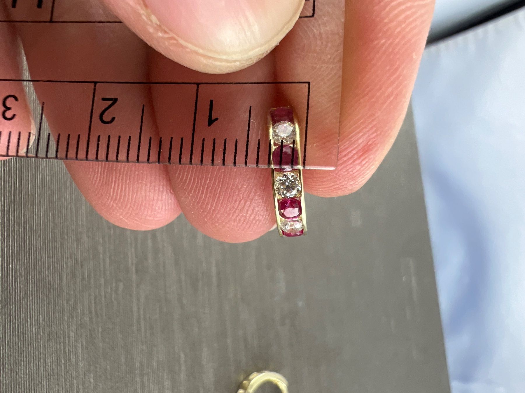 Boucles d'oreille: Creolen 585 Gold – D'occasion à Niederuzwil par leo_8857 3