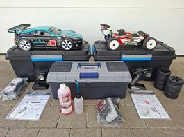 RC Nitro Kyosho Inferno MP9 TKI4 (neuwertig) & GT2 Race Spec
