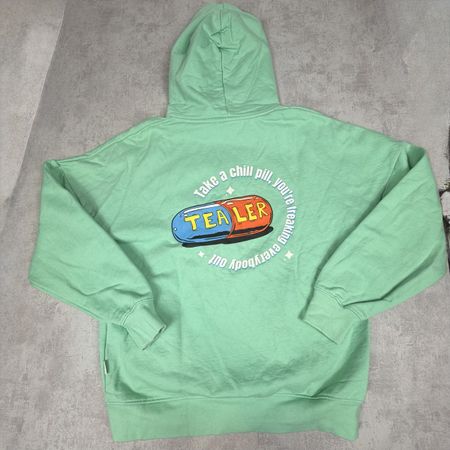 Sweat à capuche Tealer vert clair - Taille M
