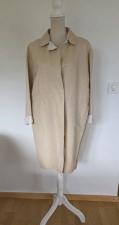 Exklusiv und edel, Sommer-Mantel von "MooRER" Gr.38 (It. 44)