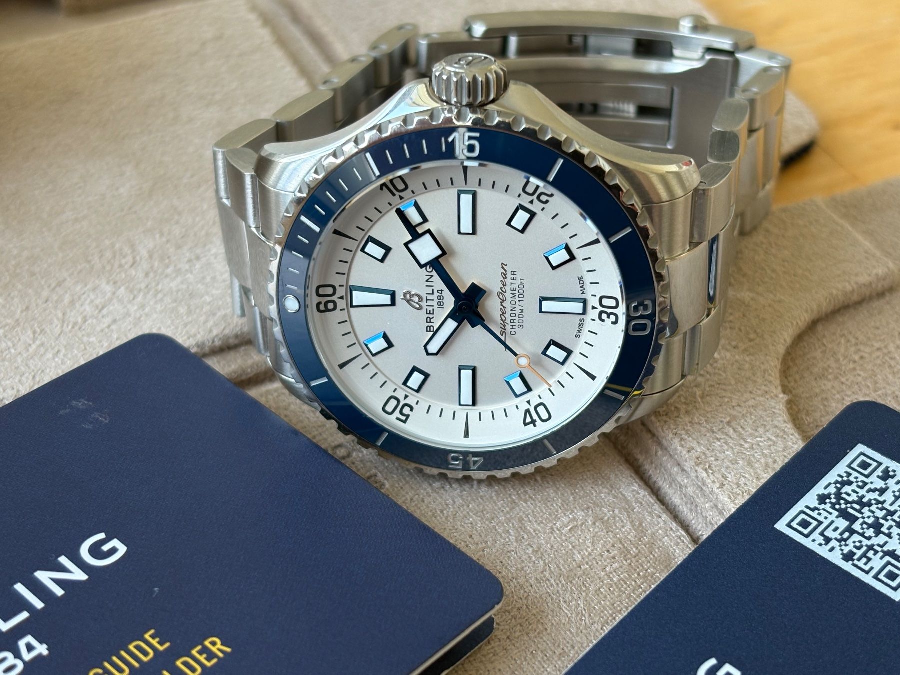 Breitling Uhren: Breitling Superocean Automatic 42 Fullset – Gebraucht aus Birsfelden von Mynos 4