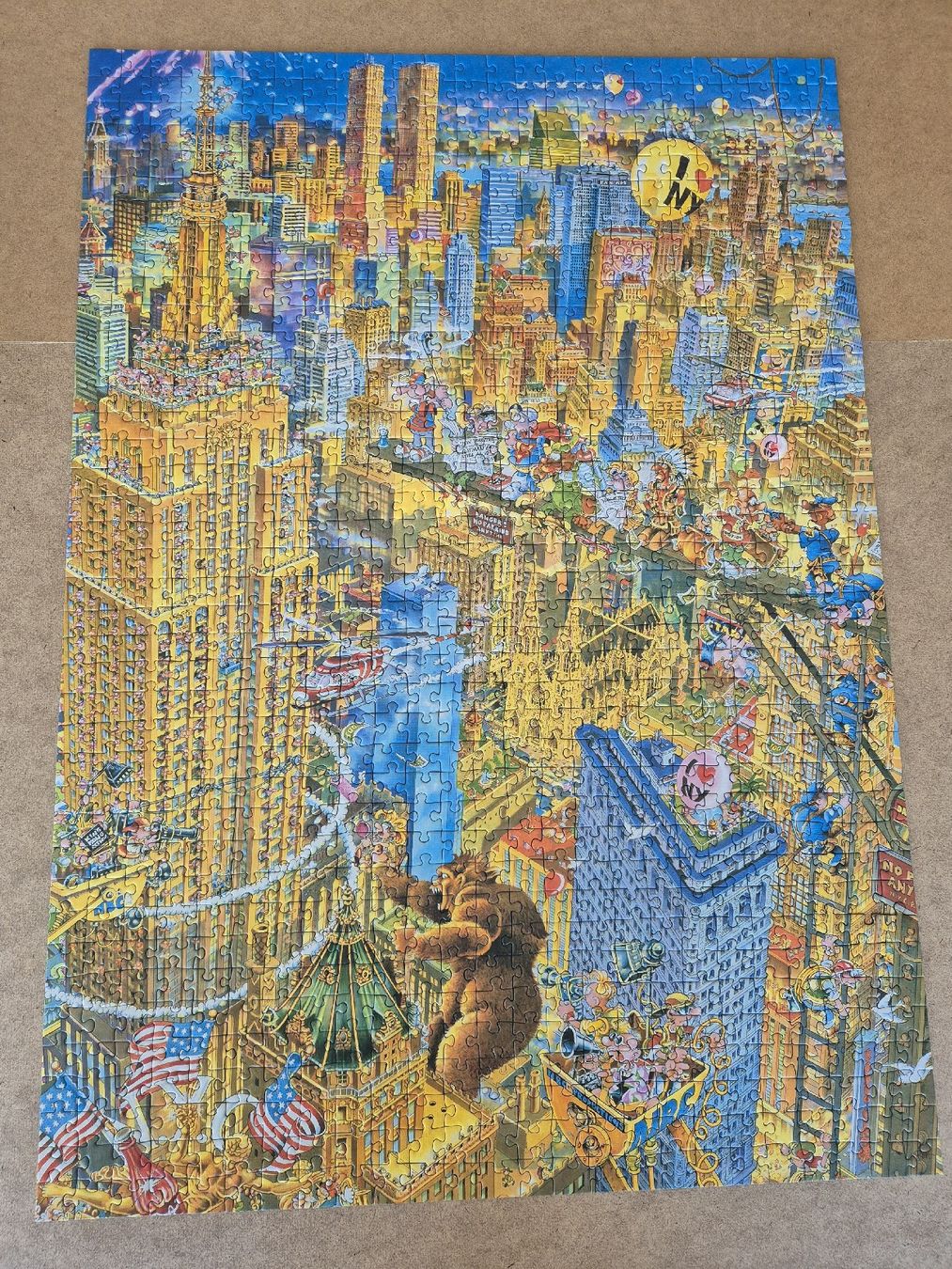 Heye Puzzle: Ryba Puzzle "Manhattan" 1000 Teile – Usato da Wernetshausen venduto da cmmj2022 1