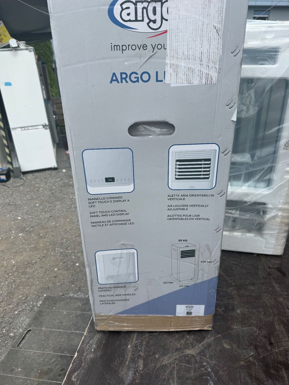 Argo Klimageräte: Neue Orginalverpackte  Argo LUFT Klima Anlage 20m2  239,- – Neu und originalverpackt aus Widnau von AuctionHunters01 1