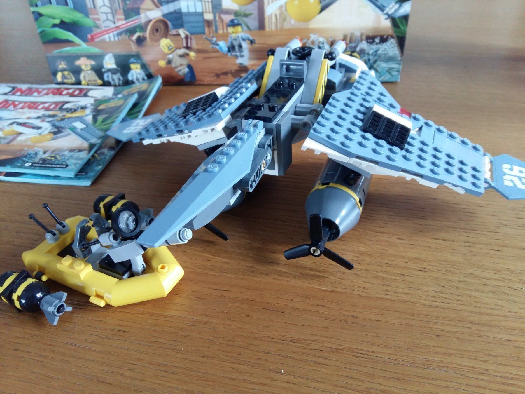 Lego Giocattoli: LEGO Ninjago 70609 Mantarochen Flieger – Usato da Abtwil AG venduto da kidimagic1 4