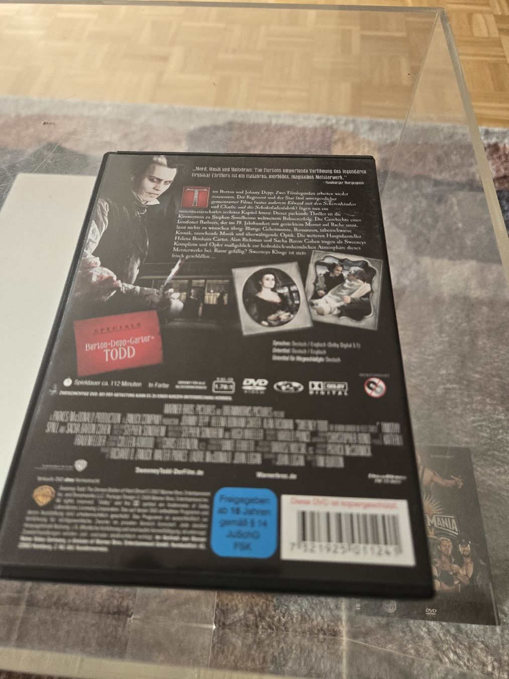Tutti i DVDs: Sweeney Todd DVD – Usato da Bussigny venduto da Kfdlt 1