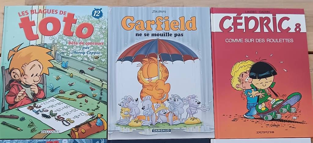 BD: 3x BD divers enfants  – D'occasion à Satigny/Genève par emigo