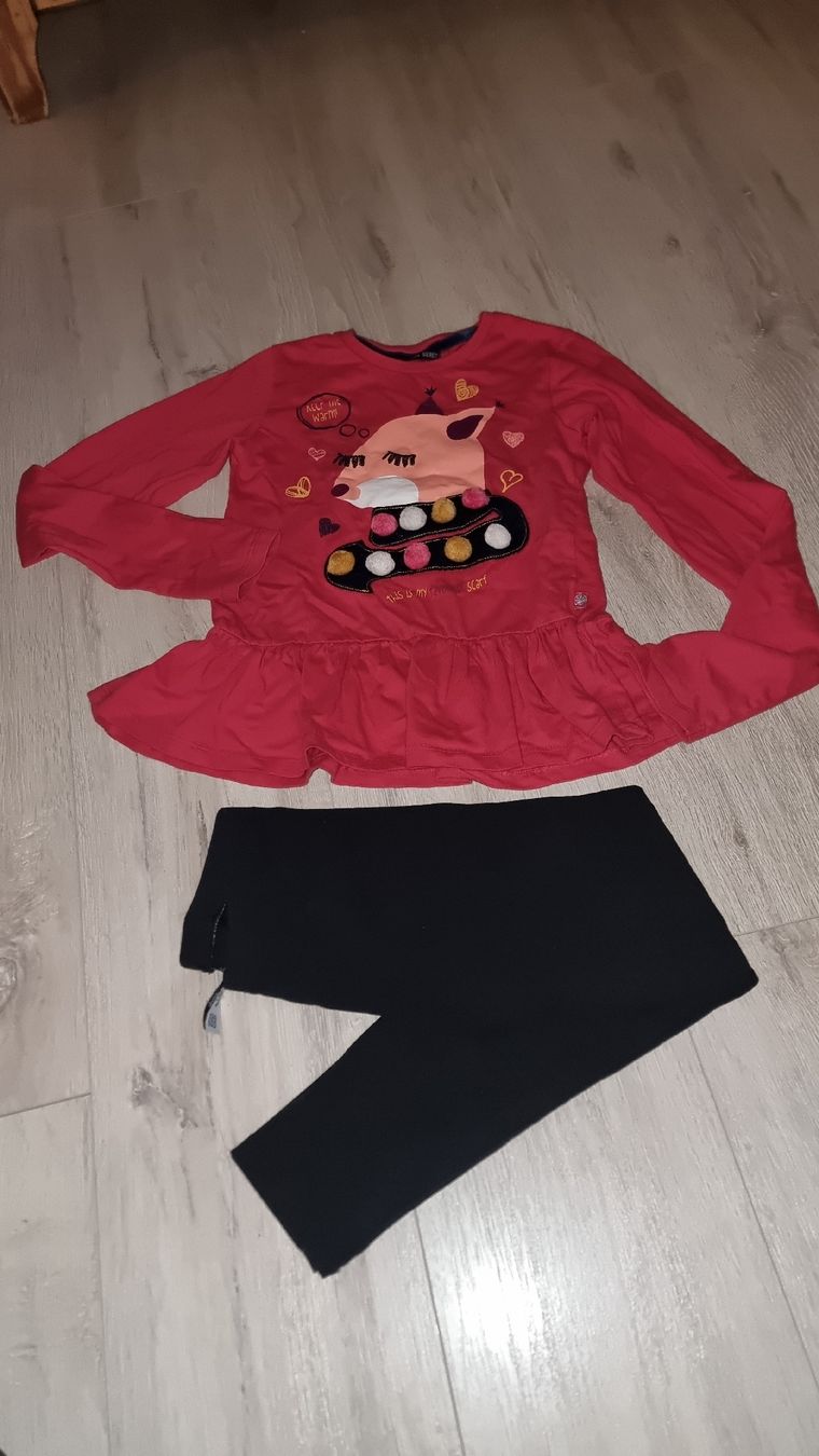 Lotti & Set di vestiti: Süsses Mädchen Outfit Fuchs Gr 134 – Usato da Wigoltingen venduto da Zuckerfee84