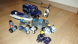lot Playmobil police 