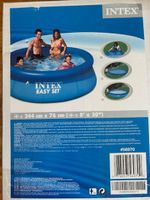 Intex Easy Set Pool 244 x 76 cm mit Abdeckung Neu