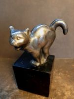 Antike Katzen Skulptur Art Deco