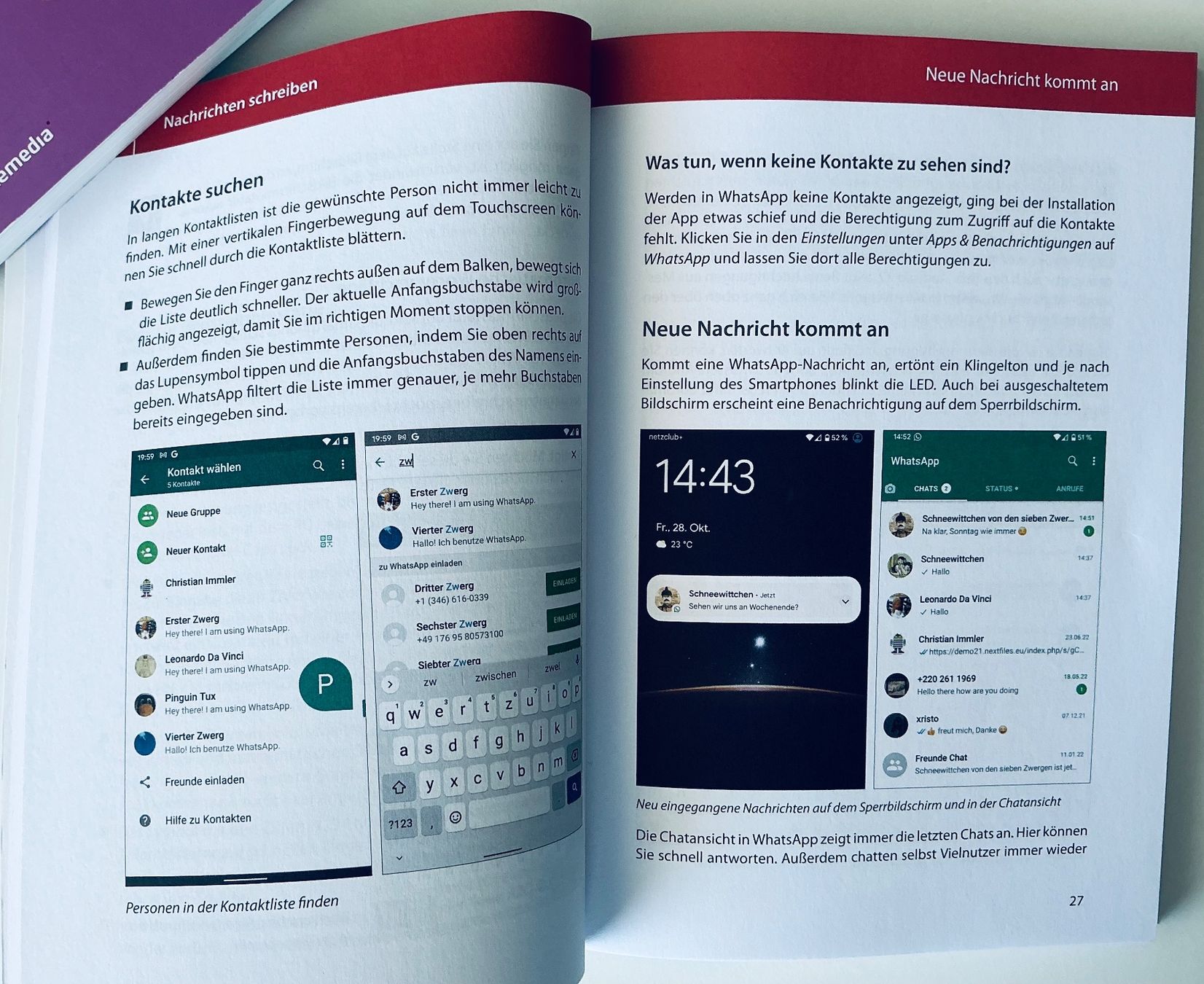 Libri: WhatsApp optimal nutzen Android iOS iPhone 5.Aufl. App – Nuovo (secondo la descrizione) da Hergiswil NW venduto da orcalina14 2