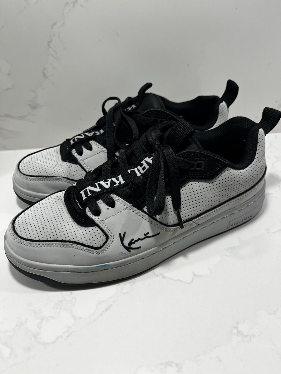 Scarpe da uomo: Karl Kani Schuhe grau Gr. 41 – Usato da Hinwil venduto da dire07 2