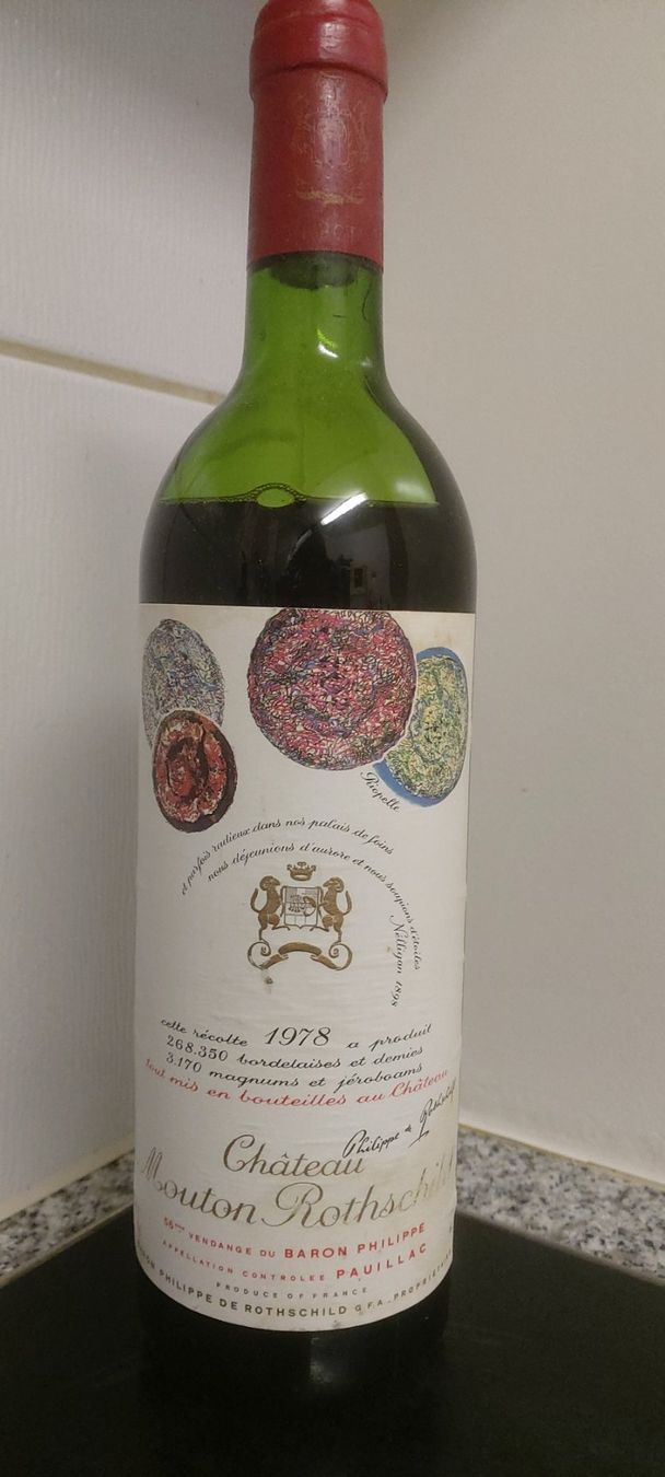 Mouton Rothschild Vino: Château Mouton Rothschild 1978 – Nuovo (secondo la descrizione) da Grenchen venduto da poggione