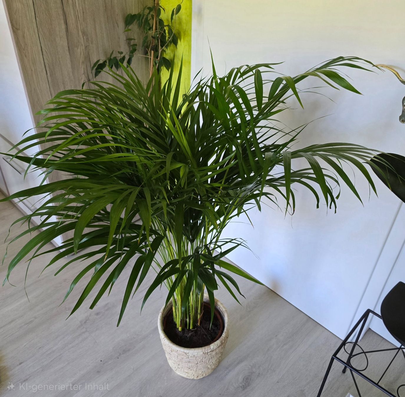 Plantes & graines: Areca Goldfrucht Palme inklusive Übertopf – D'occasion à Aarburg par Glitzerschein 2