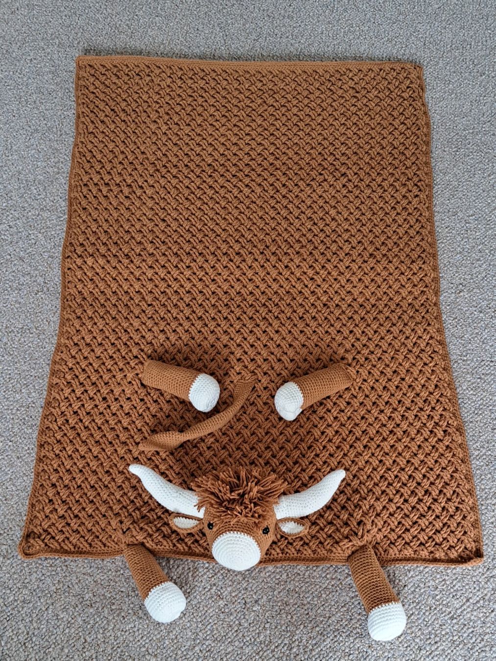 Coperte: Babydecke Hochlandrind – Nuovo e nell'imballaggio originale da Romanshorn venduto da Octa27 3