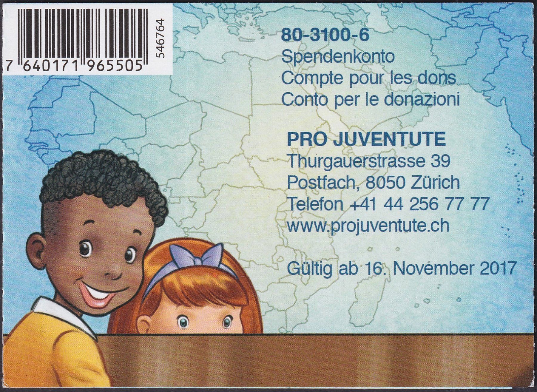 Tutti i francobolli: 2017: Pro Juventute 66 (Markenheft): postfrisch ** Kat: 45.- – Usato da Sursee venduto da Luzernerraute 2