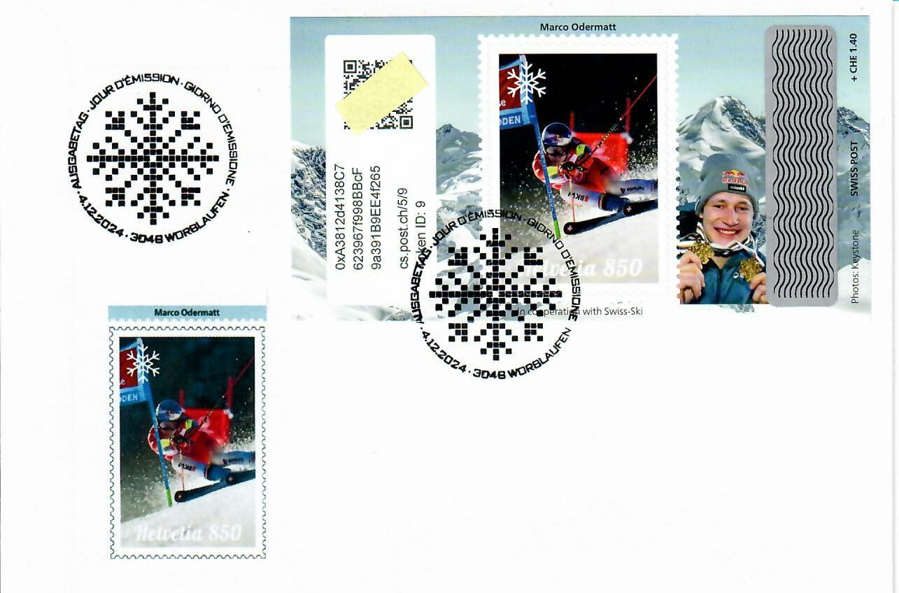 Tutti i francobolli: Crypto Stamps 5.0 FDC ID 9, Illustriert – Usato da Schlieren venduto da Dalpie1414