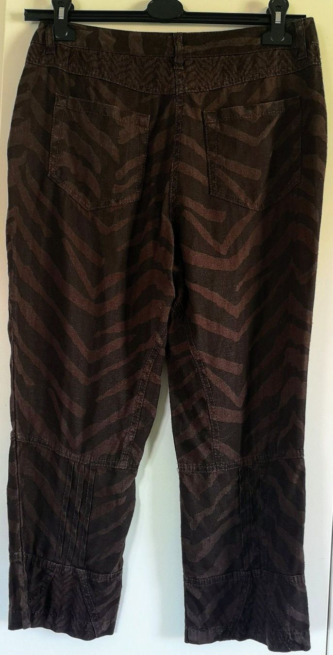 Biba Hosen: BIBA - 3/4 Leinenhose braun – Neu (gemäss Beschreibung) aus Widnau von Schurlibua 2