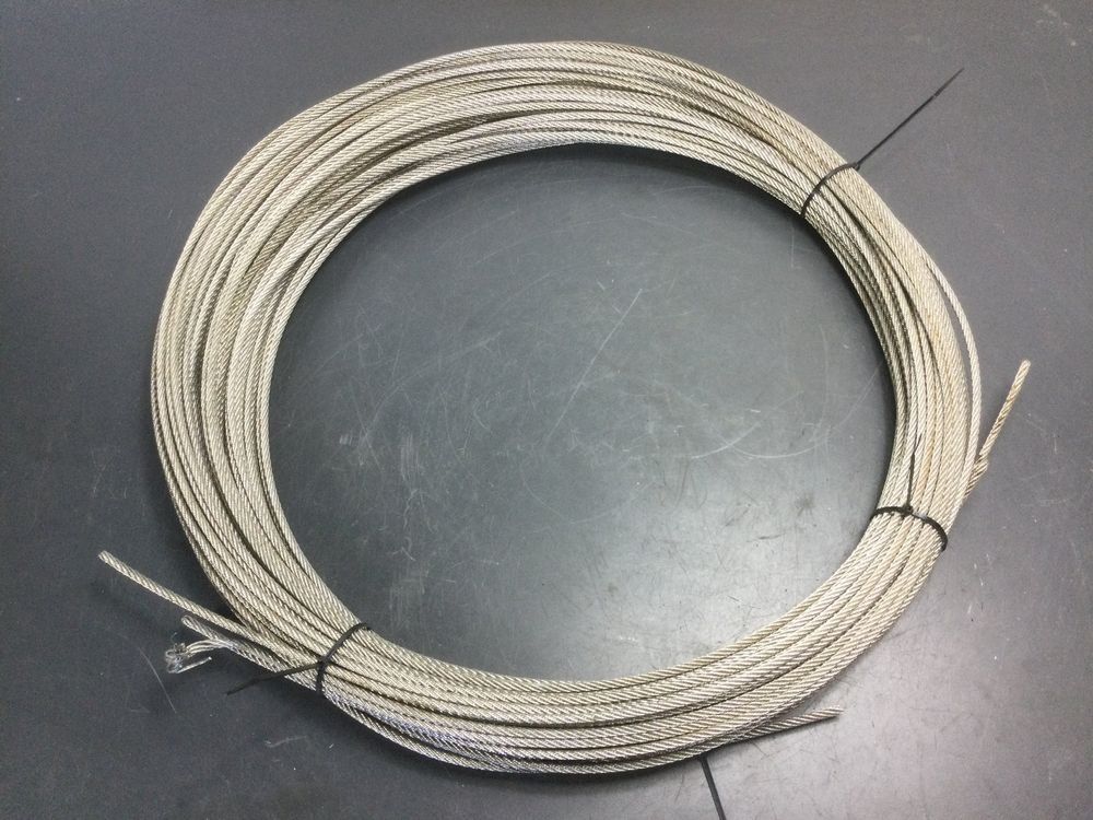 Tutti gli attrezzi: Gebrauchtes 4,0mm Edelstahl-Drahtseil – Usato da Wangen SZ venduto da kuriosum12 2