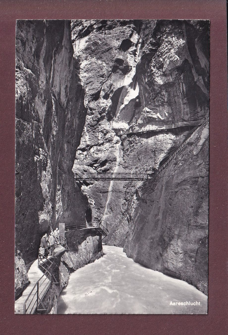 Ansichtskarten: AARESCHLUCHT – Gebraucht aus Pully von nicecards