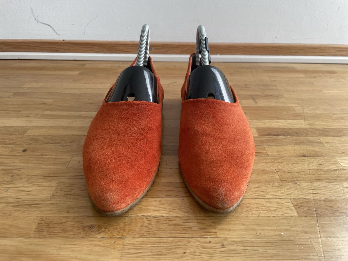 Scarpe da donna: Angulus: orange Wildlederbabouche - Gr.39 – Usato da Zürich venduto da Maxim0357 7