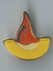 Plaketten & Abzeichen: Bschüssig Teigwaren Pin – Gebraucht aus Zürich von t24_de
