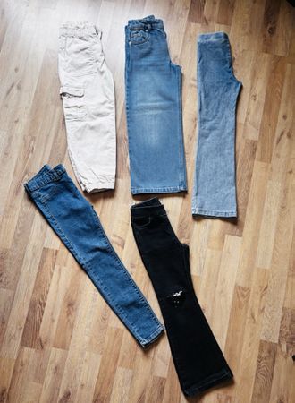 Hosenpaket für Mädchen, Grösse 7-8 Jahre , neue Zustand