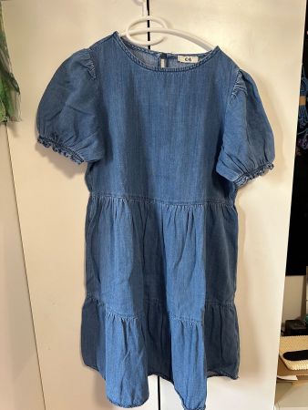 Jeanskleid von C&A (38)