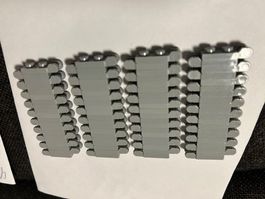 LEGO 80x Platte 1x2 Gelenk (44302)